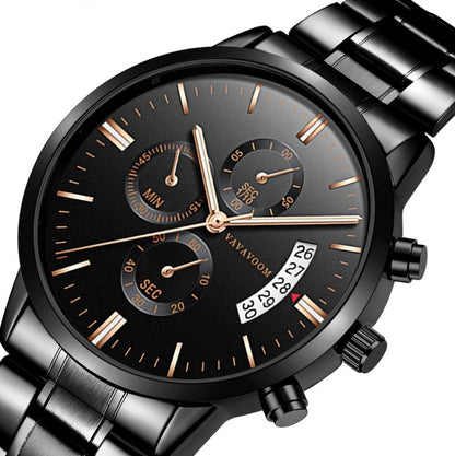 Men''s Stainless Steel Watches with Business Leisure.