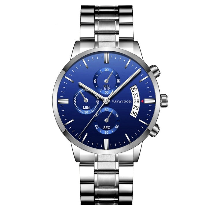 Men''s Stainless Steel Watches with Business Leisure.