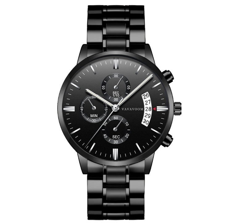 Men''s Stainless Steel Watches with Business Leisure.